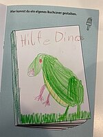 Zeichnung im Clubheft