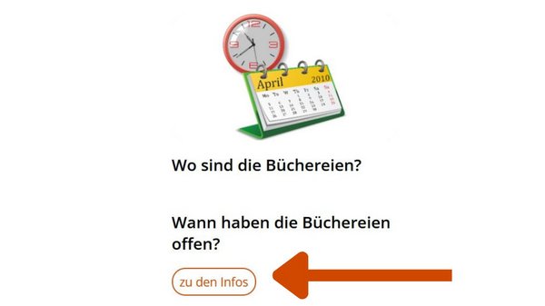 Button, der zur Standortübersicht führt
