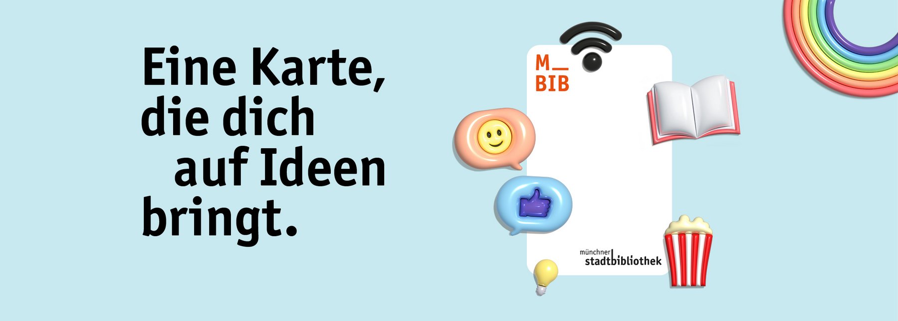 Eine Karte, die dich auf Ideen bringt.