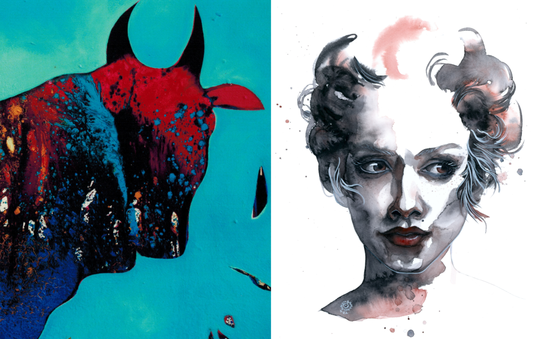 je ein Kunstwerk von Hans Peter Fischer und Corinna Naumann