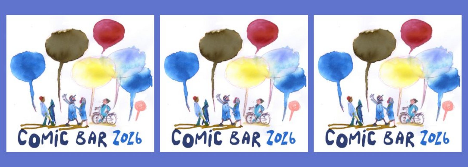 Illustraion der Comic Bar Reihe 2026