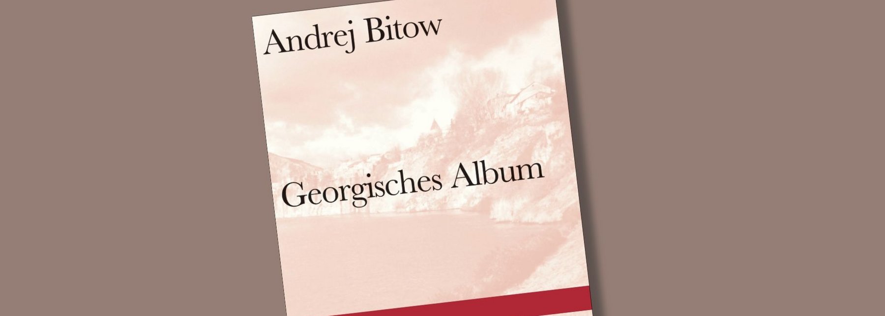 Das Bild zeigt das Buchcover "Georgisches Album"