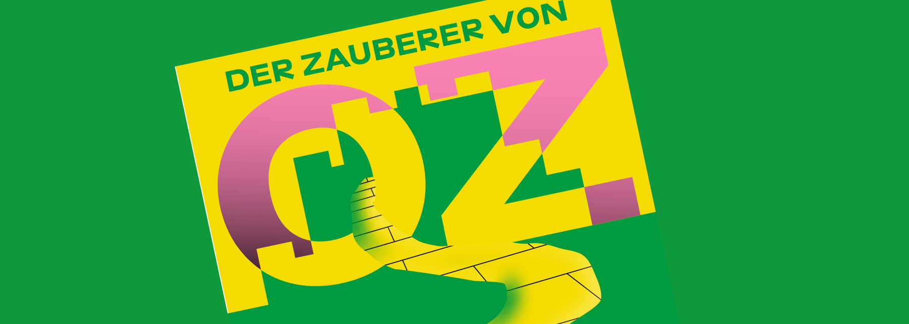 Theaterplakat zu Zauberer von OZ