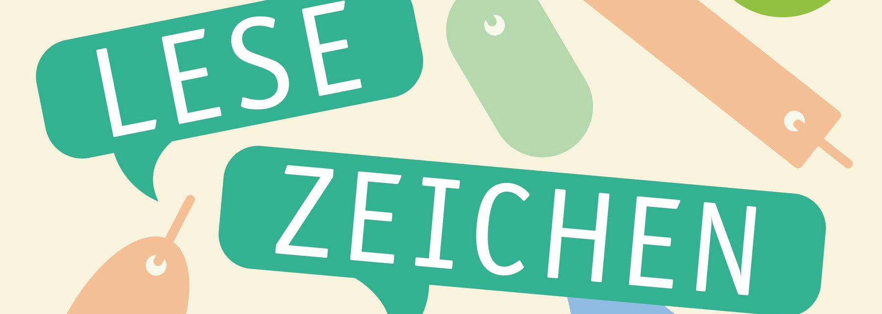 Illustration mit Lesezeichen
