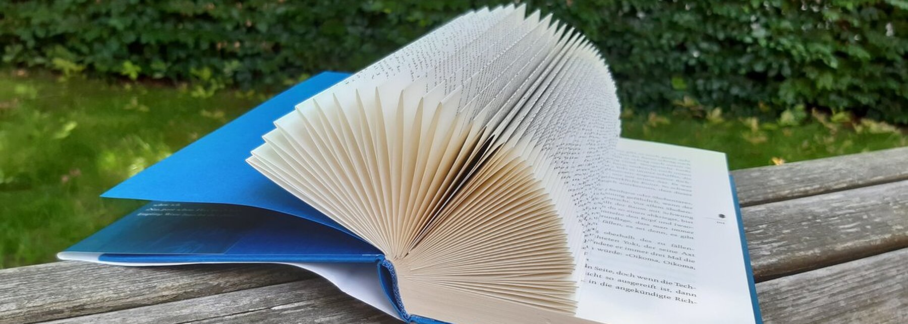 Notizzettelhalter aus einem Buch