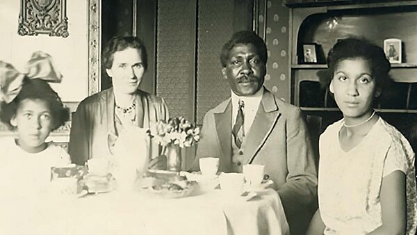 Historisches Foto der Familie Diek