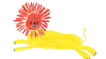 Zeichnung eines Löwen