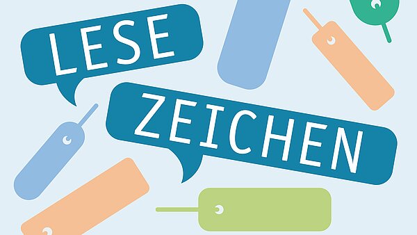 Illustration mit Lesezeichen