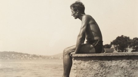 Der Protagonist am Meer