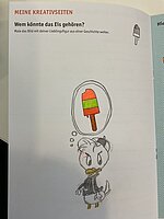 Zeichnung im Clubheft