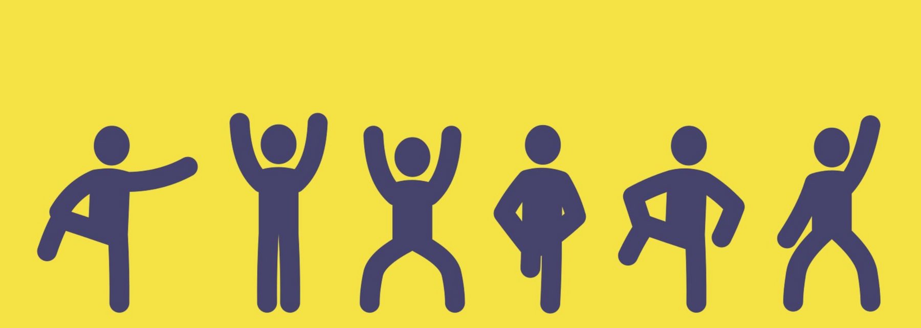 Strichmensch Dehnübungen