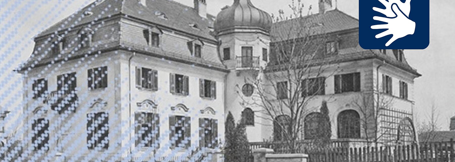 Das Hildebrandhaus um 1900.