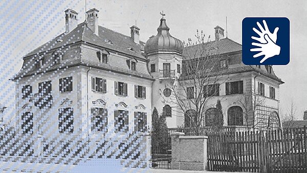 Das Hildebrandhaus um 1900.