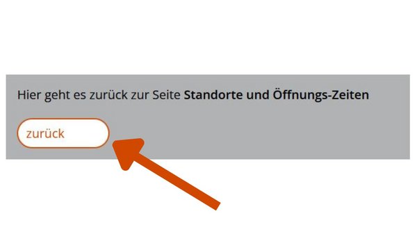 Button, der zurück zur Standortübersicht führt