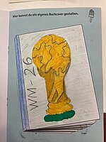 Zeichnung im Clubheft