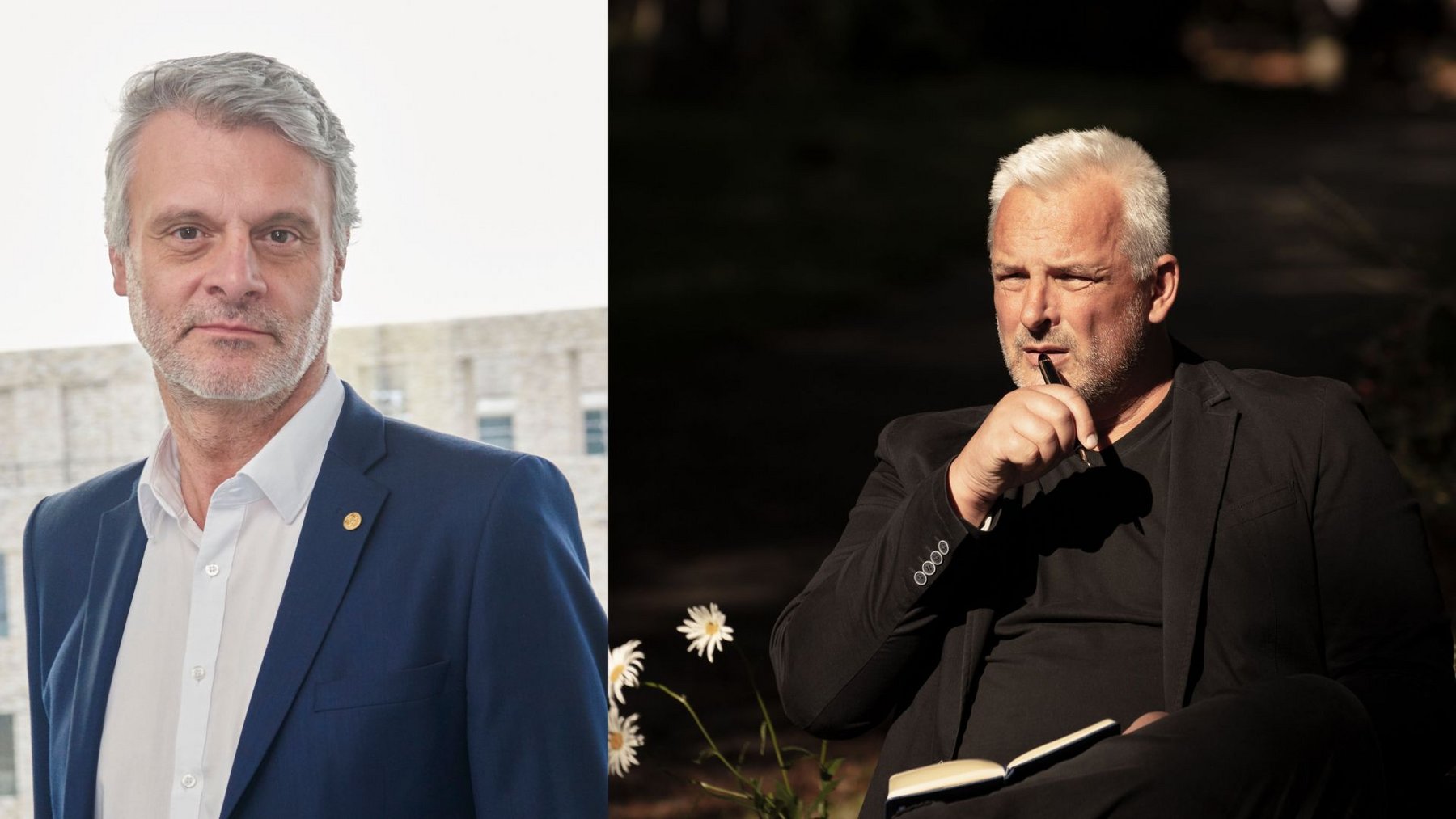 Ludwig Waldinger und Martin Arz