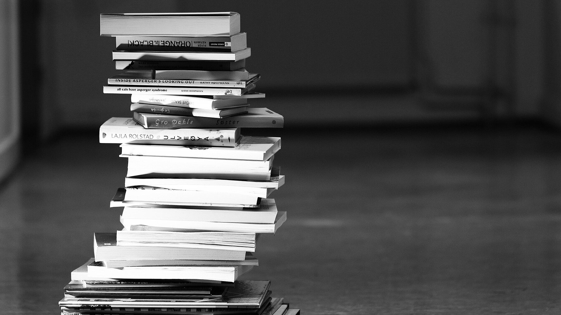 ein Bücherstapel