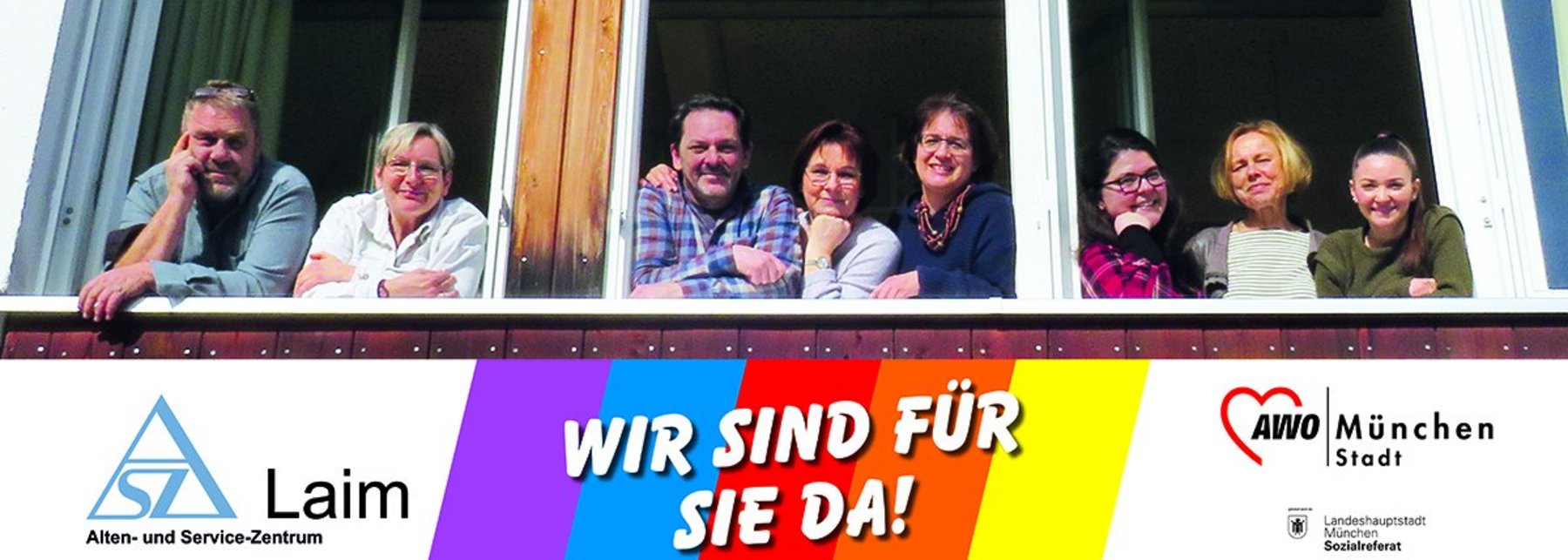 Mitarbeiter*innen des Alten- und Servicezentrum Laim